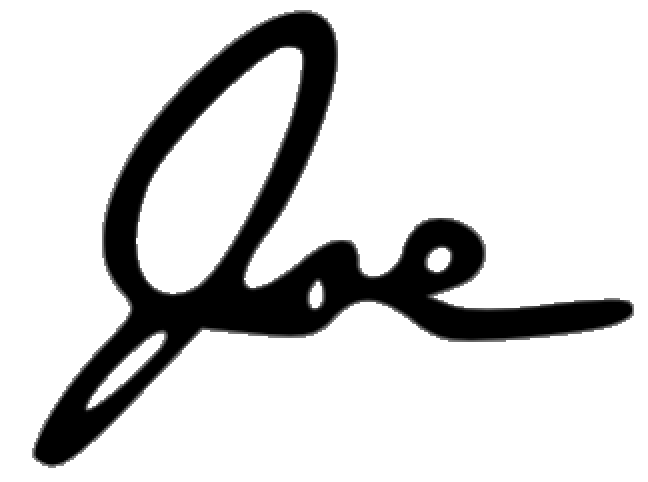 Joe Signature v2